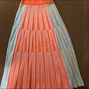 Kenzo Colorblock Geometric skirt